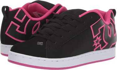 Жіноче кеди DC Court Graffik - чорно-рожеві, розмір 41.5 EU