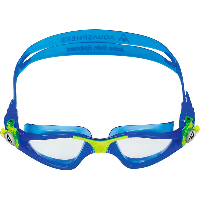 Дитячі плавальні окуляри Aquasphere Kayenne JR з UV-захистом, силіконовим ущільненням, антифогом та захистом від протікання, для хлопчиків і дівчаток від 6 років, жовто-сині, універсальний розмір
