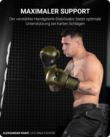 Боксерські рукавички Phantom Boxhandschuhe Elite ATF | 10- | для професійних боксерів (чоловіків та жінок)