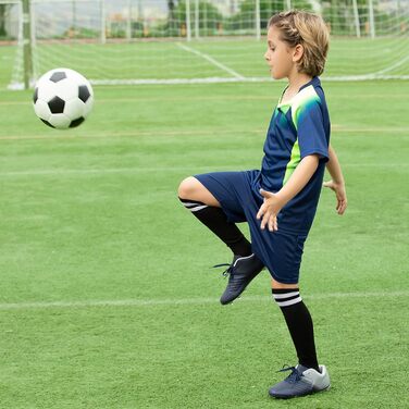 Дитячі футбольні бутси JABASIC для хлопчиків та дівчаток, спортивні, для гри на вулиці, розмір 31 EU, темно-сірий