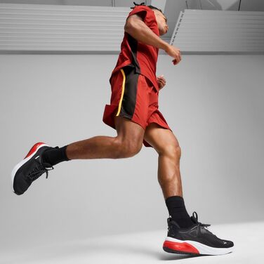 Кросівки для бігу PUMA Cell ThrillRoad - унісекс, 45 EU, чорний/червоний