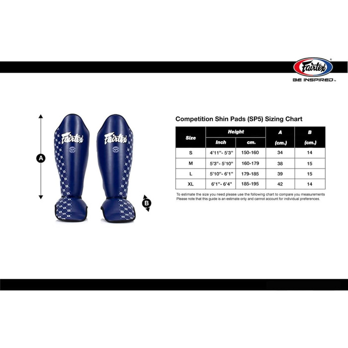 Захист гомілки Fairtex SP5 для муай-тай: чоловічий, жіночий, дитячий, легкий, міцний, підвищений захист від болю під час тренувань та спарингів