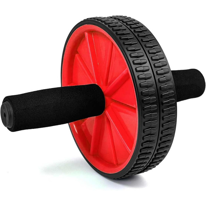 Обертове колесо для пресу OcioDual з ручкою, тренажер для дому, AB Wheel