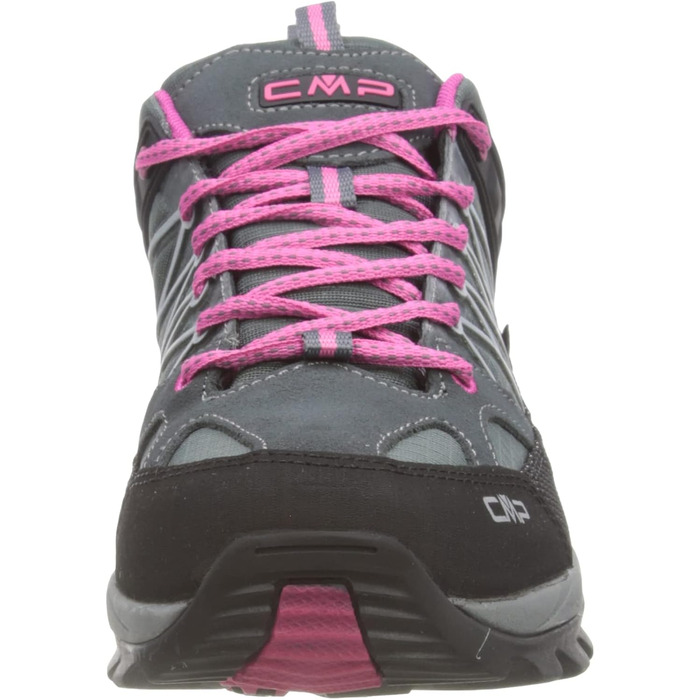Жіночі трекінгові черевики CMP Rigel Low Wp, сіро-фуксія-айс, 43