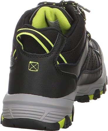 Чоловічі черевики Skechers Selmen MelanoWander, 47.5 EU, чорна шкіра, синтетична сітка