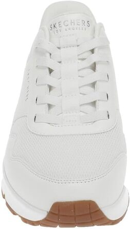 Чоловічі кросівки Skechers UNO - Banksia Hands Free Slip-ins, білі, розмір 46 EU, Duraleather, сітка