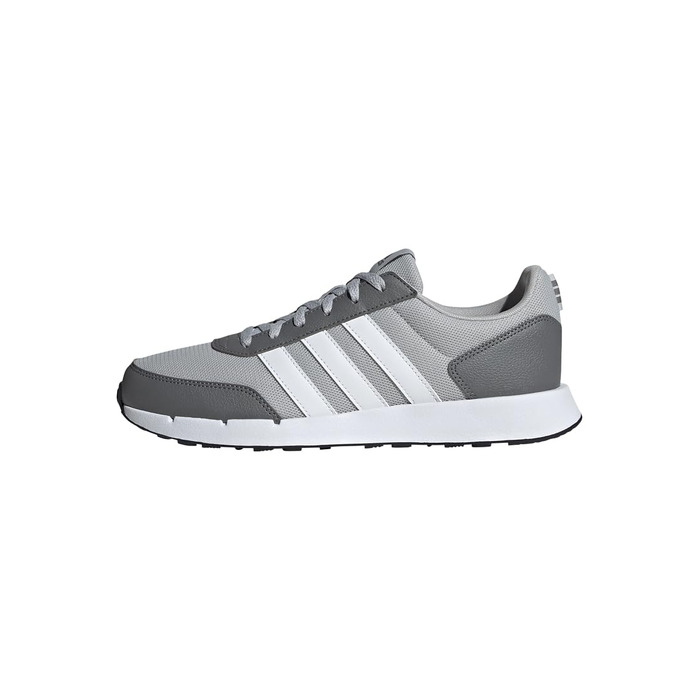 Кросівки adidas Run 50s Unisex Grey Two Cloud White Grey Four — Спортивне взуття для щоденного використання, розмір 42 2/3 EU