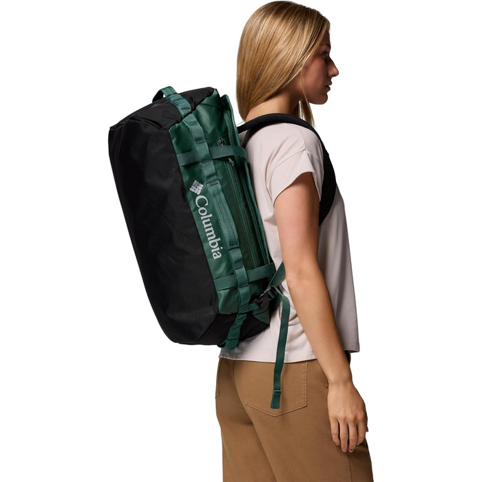 Спортивна сумка Columbia Landroamer 40L - унісекс, чорний та зелений