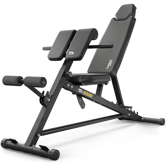 Тренажер для дому TX-200B: багатофункціональна лавка для силових тренувань | до 250 кг