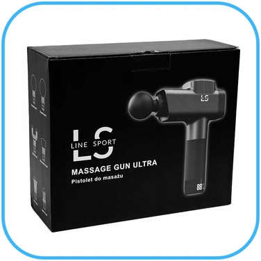 Ручний вібраційний масажер | Перкусійний масажний пістолет Massage Gun Ultra Line Sport