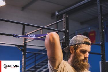 Еластична стрічка BRANK SPORTS для спорту, фітнесу, кросфіту та підтягувань
