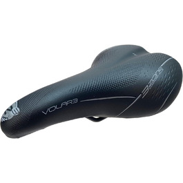 Велосипедне сідло Selle Bassano Comfort для дорослих, чорне, M