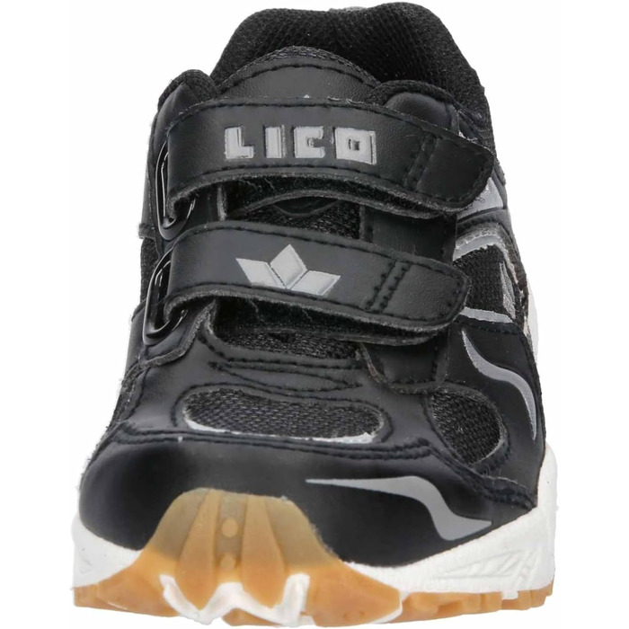 Дитячі спортивні кросівки Lico Bob V Multisport для залу (33 EU, чорний, сірий)