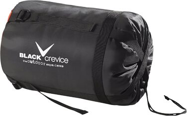 Сплячий мішок Black Crevice Alaska 250 I - червоний, 215 см | Сплячі мішки для кемпінгу | З чохлом | Дихаючий та водонепроникний