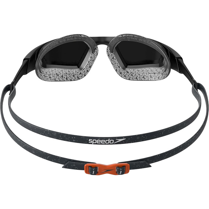 Окуляри для плавання Speedo Aquapulse Pro унісекс, антифог, антиміст, антипротікання, біло/прозоро/фіолетово-золоті, універсальний розмір