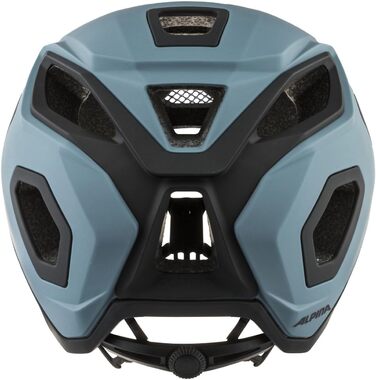 Велошолом ALPINA COMOX Enduro, ударостійкий, регульований, dirtblue матовий, для дорослих, 52-57 см
