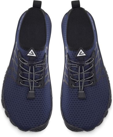 Водні черевики Raqua для жінок та чоловіків: дихаючі, швидковисихаючі, для басейну та пляжу (37 EU, Wz119 Navy)