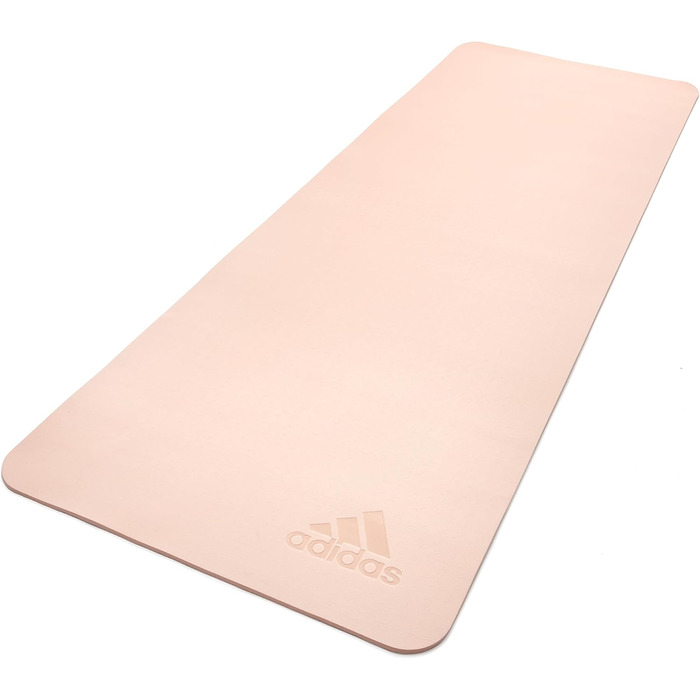 Преміум йога-мат adidas 5 мм – товстий, без ПВХ, нековзкий килимок для йоги та пілатесу, підвищений комфорт, довговічність, зберігає форму