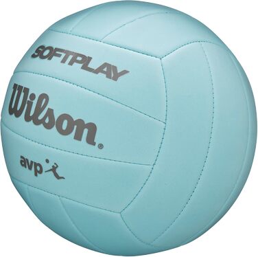 Волейбольний м'яч Wilson AVP Soft Play, офіційний розмір, синій