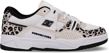 DC Shoes жіночі кросівки Construct (39.5 EU, білий леопард)