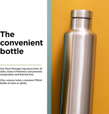 Пляшка для води Klean Kanteen Classic 739 мл нержавіюча сталь