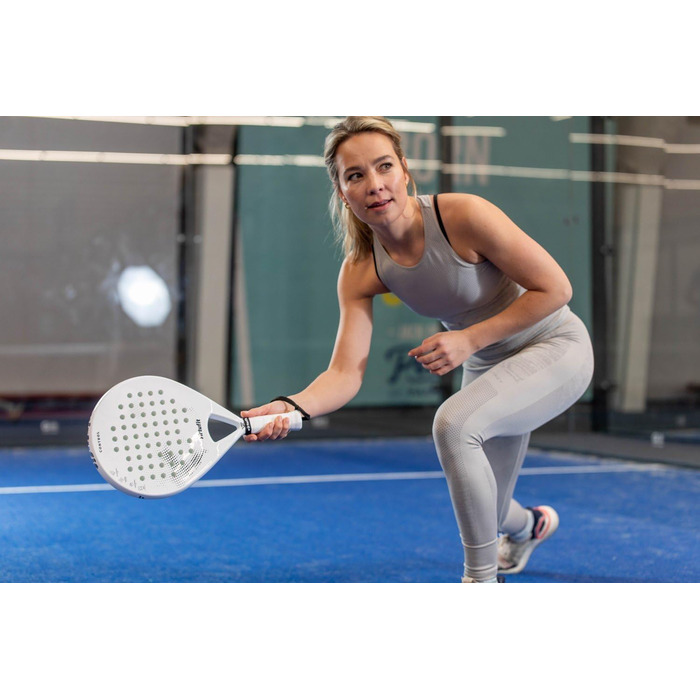 Ракетка для падел VirtuFit Serie Weiß-Schwarz - професійна, легка