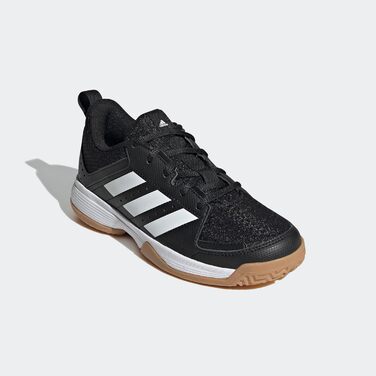 Дитячі кросівки Adidas Ligra 7 для бігу (35 EU, чорний/білий)