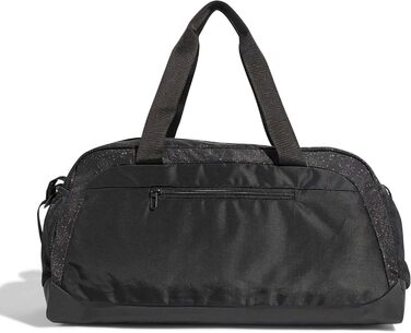 Спортивна сумка Adidas Defender Graphic для жінок, маленька, чорна (Black/preloved fig), універсальний розмір