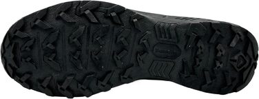 Чоловічі та жіночі трекінгові черевики для хайкінгу та бігу (43 EU, чорний, темно-сірий)