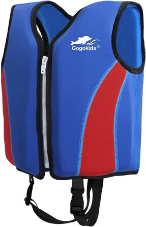 Спасальний жилет для плавання Gogokids для дітей 2-9 років, червоний, розмір L (7-9 років)