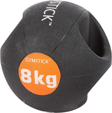 Медичний м'яч Gymstick з ручками, 25 см, 8 кг, різнокольоровий