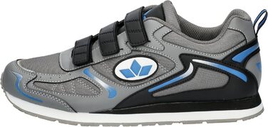 Чоловічі спортивні кросівки LICO Nelson V 120062 для залу (47 EU, антрацит, чорний, синій)