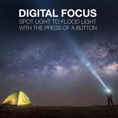 Ліхтар на лоб Energizer LED, супер яскравий для кемпінгу, відпочинку на природі та походів, з батарейкою, колір: іржаво-червоний