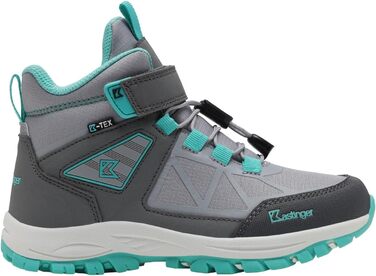 Туфлі для піших прогулянок Kastinger Karlspitz Mid Ev KTX - унісекс, 29 EU, сірий сталь, океанський блакитний