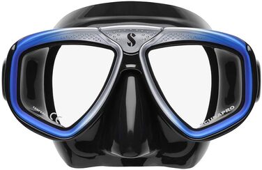 Маска для дайвінгу Scubapro Zoom EVO чорна/синя, силіконова