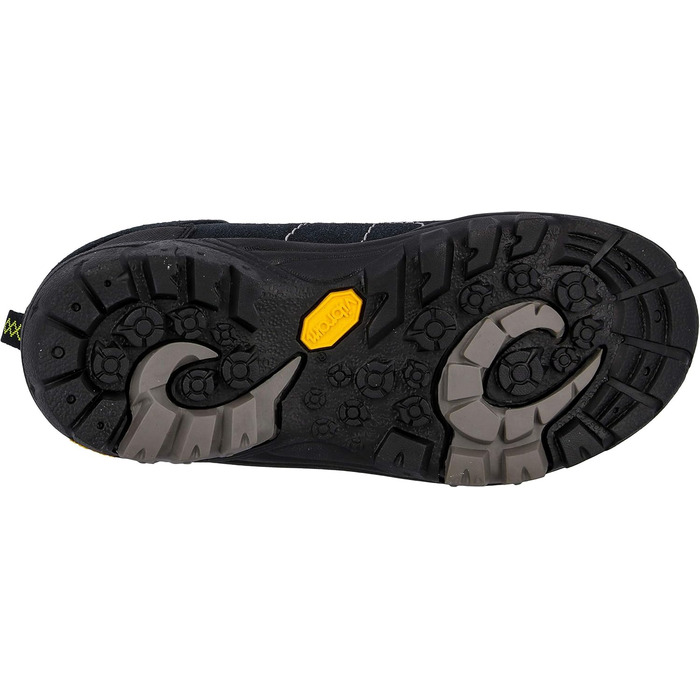 Черевики трекінгові дитячі Brütting Mount Shasta Hi, 39 EU, блакитно-лимонні