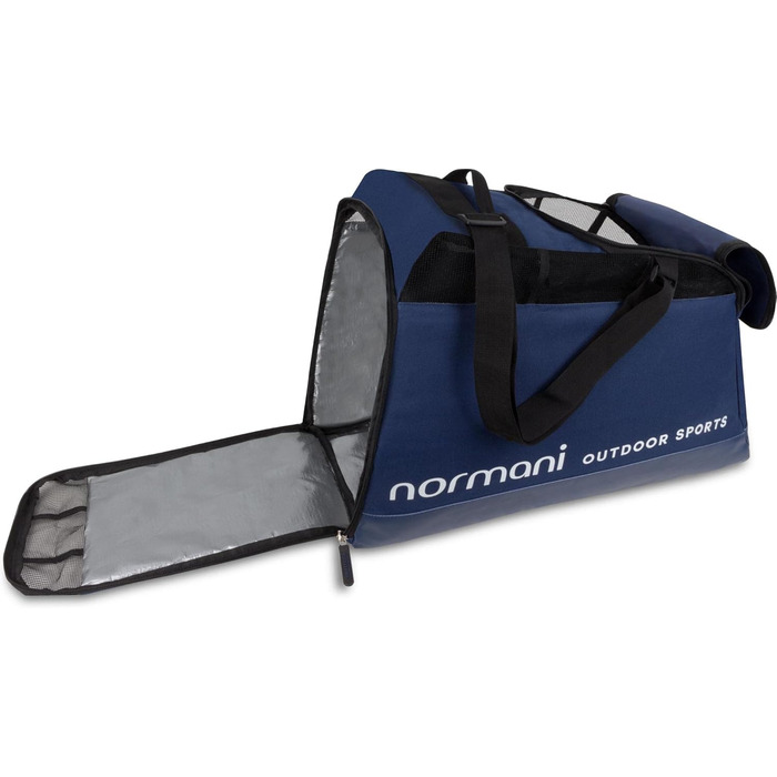 Сумка для лижних черевиків normani Mountain DEPO 45 л з відділенням для шолома, для хард/софтбутів або роликів, темно-синя