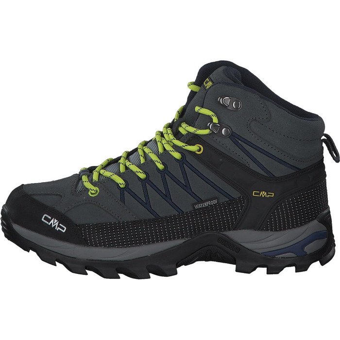 Чоловічі трекінгові черевики CMP Rigel Mid Wp 42 EU сірий/синій
