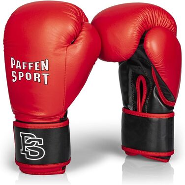 Боксерські рукавички Paffen Sport Allround ECO для тренувань та спарингу (10oz, Червоний/Чорний)