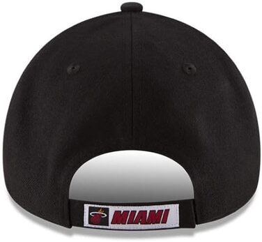 Дитяча кепка New Era NBA The League з регулюванням та застібкою-липучкою, логотип команди (2-4 роки, Miami Heat #35351)