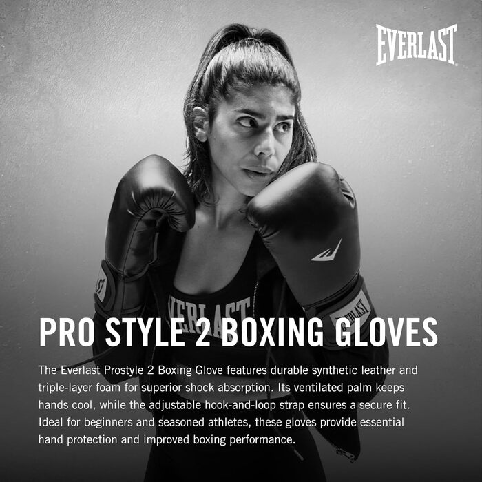 Боксерські рукавички Everlast Pro Style 2 для дорослих, унісекс