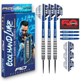 Дарти RED DRAGON Game On Professional Player Series Stahlspitze (Сталеві наконечники) - Комплект для гри з дротиками Coolhand