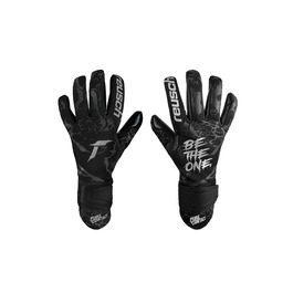 Воротарські рукавички Reusch Pure Contact Infinity для футболу, чорні, унісекс, для газону