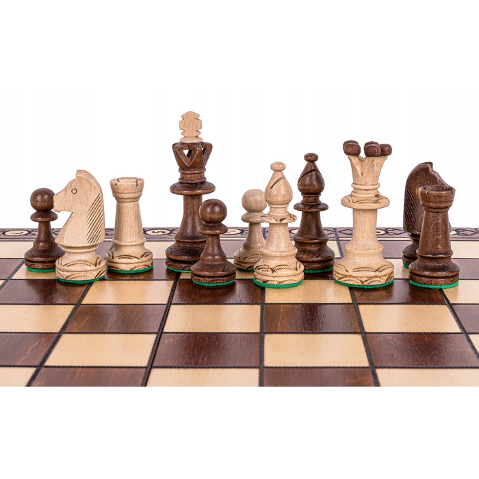 Дерев'яні шахи SQUARE Consul — 48 x 48 см