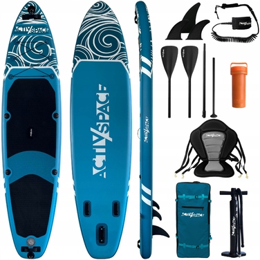 Надувна SUP-дошка Activ/Space 350 см, комплект, вантажопідйомність 220 кг