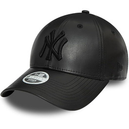 Кепка New Era WMNS 9Forty Adjustable NY Yankees чорного кольору, універсальний розмір