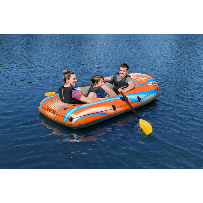 Надувний човен Bestway Kondor Elite 3000, 246x122x45 см, комплект