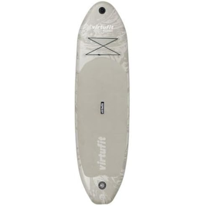 Надувна сап-дошка Virtufit Surfer 305 з вітрилом, помаранчева/бірюзова/бежева, комплект аксесуарів