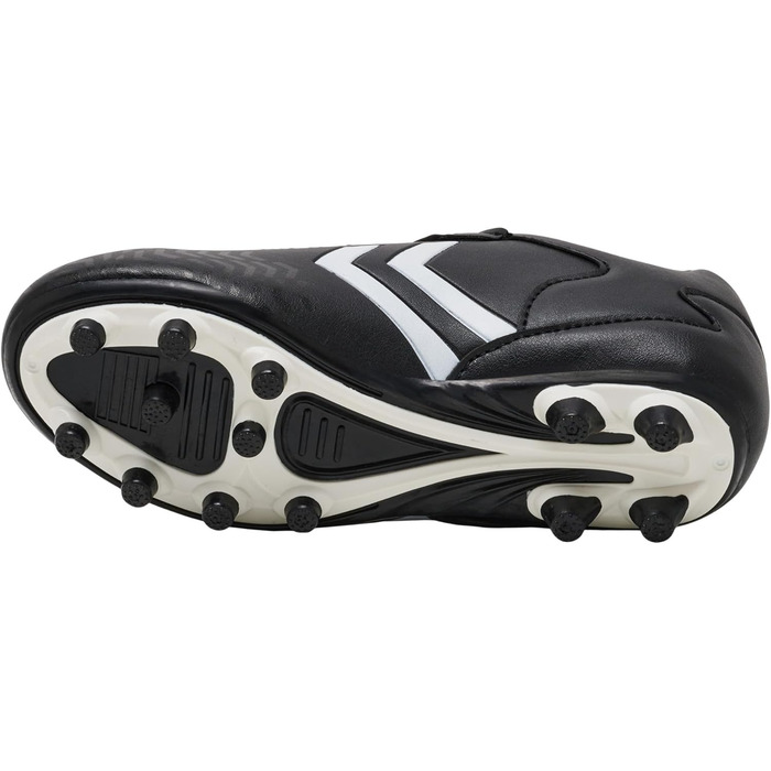 Дитячі футбольні бутси Hummel Top Star 30 EU, чорно-жовті, з клямками для різних типів ґрунту