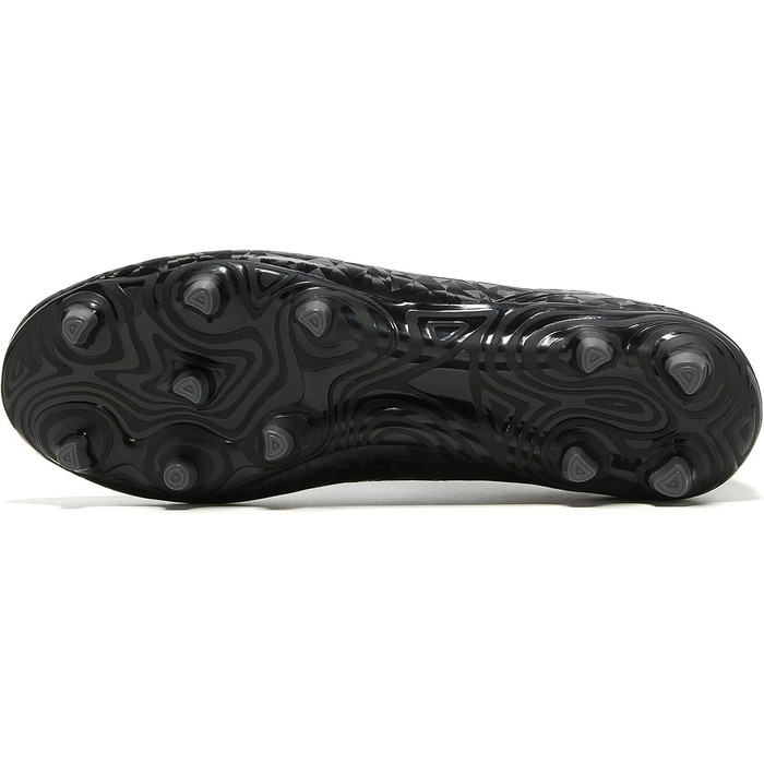 Чоловічі футбольні бутси для гри на траві, легкі, чорно-сі кольори, розмір 39/40 EU, покращений зчеплення та комфорт